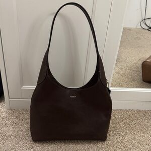 Coach Brooklyn Shoulder 28 in Brass/Maple